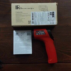 New - Laser Infrared Thermometer in box with manual